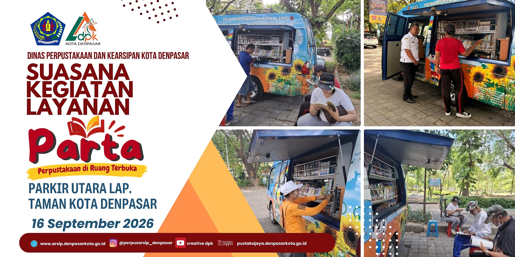 Layanan PARTA di Taman Kota Lumintang